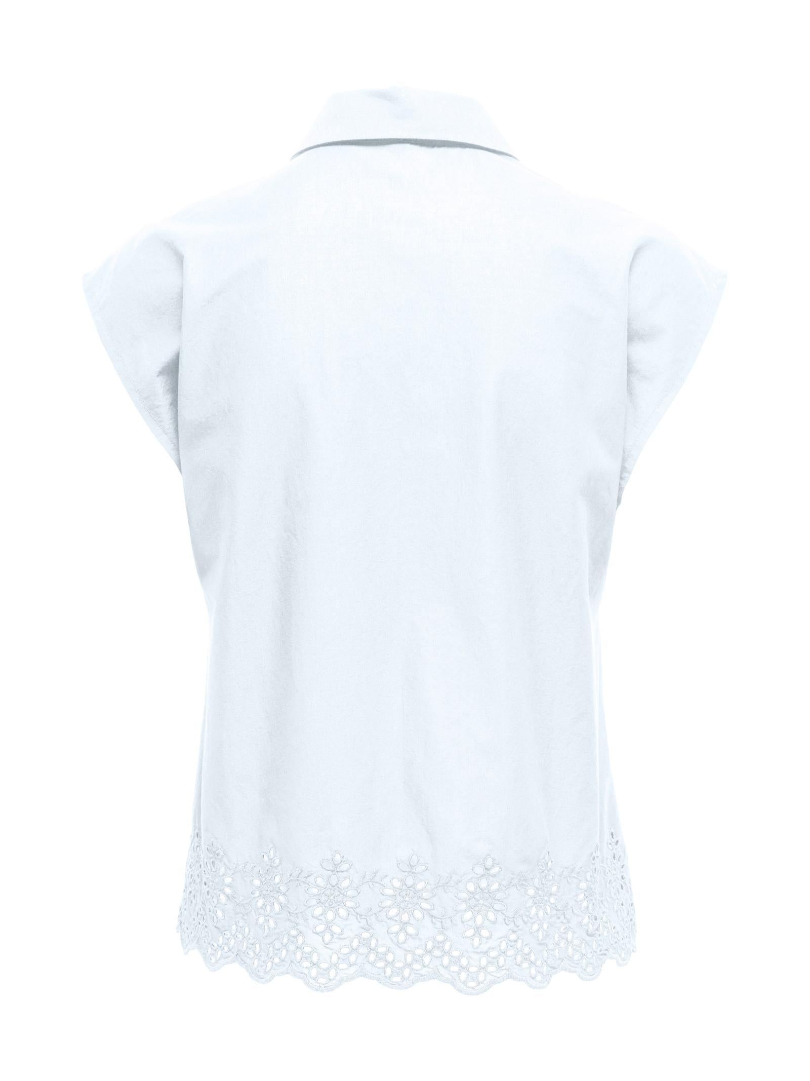Camicia Only Bianco Lou a maniche corte 15342569 /Bright White ONLY 
