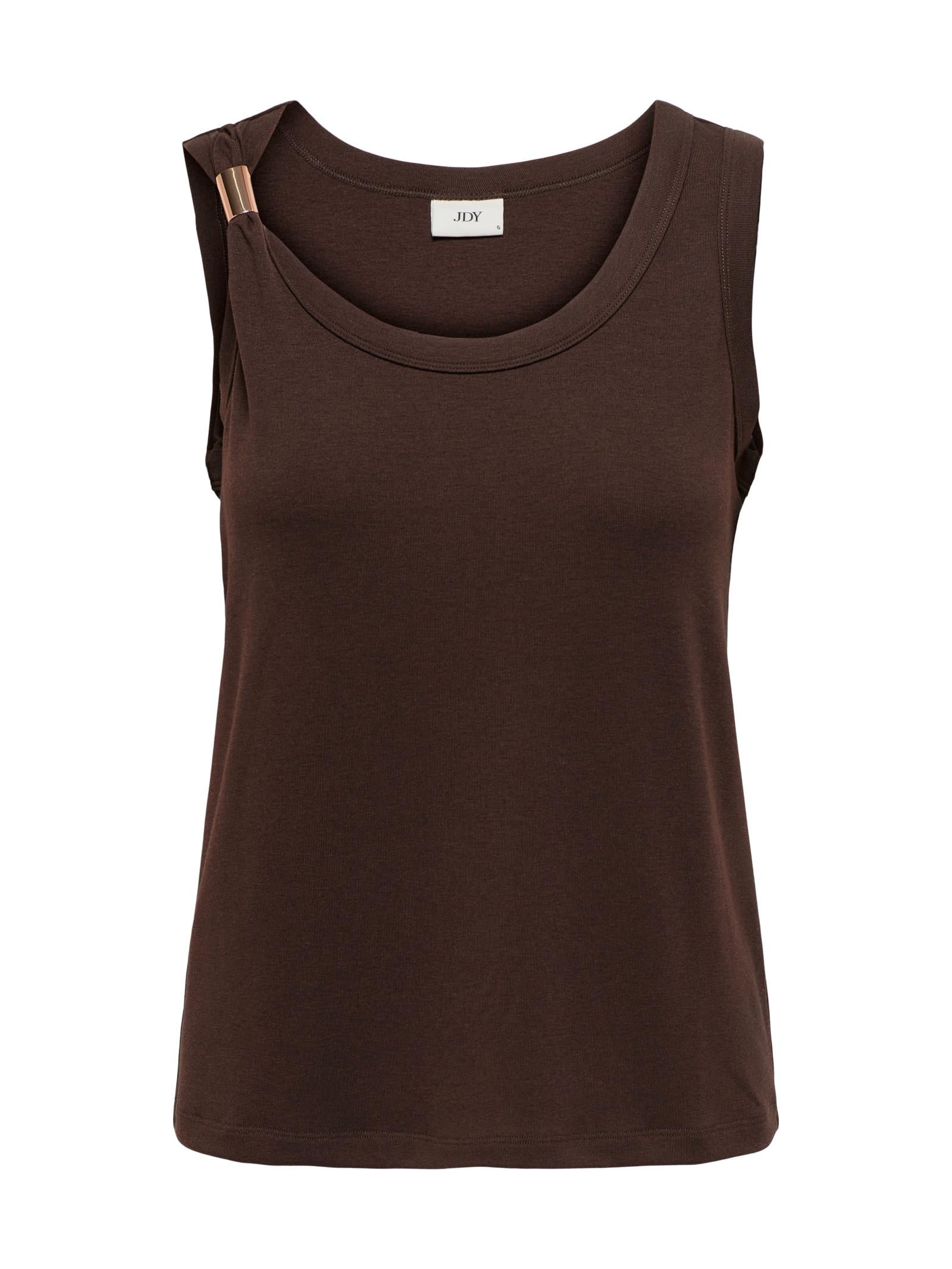 Top JDY Marrone Uffa regular 15369973 /Chicory Coffee JDY 