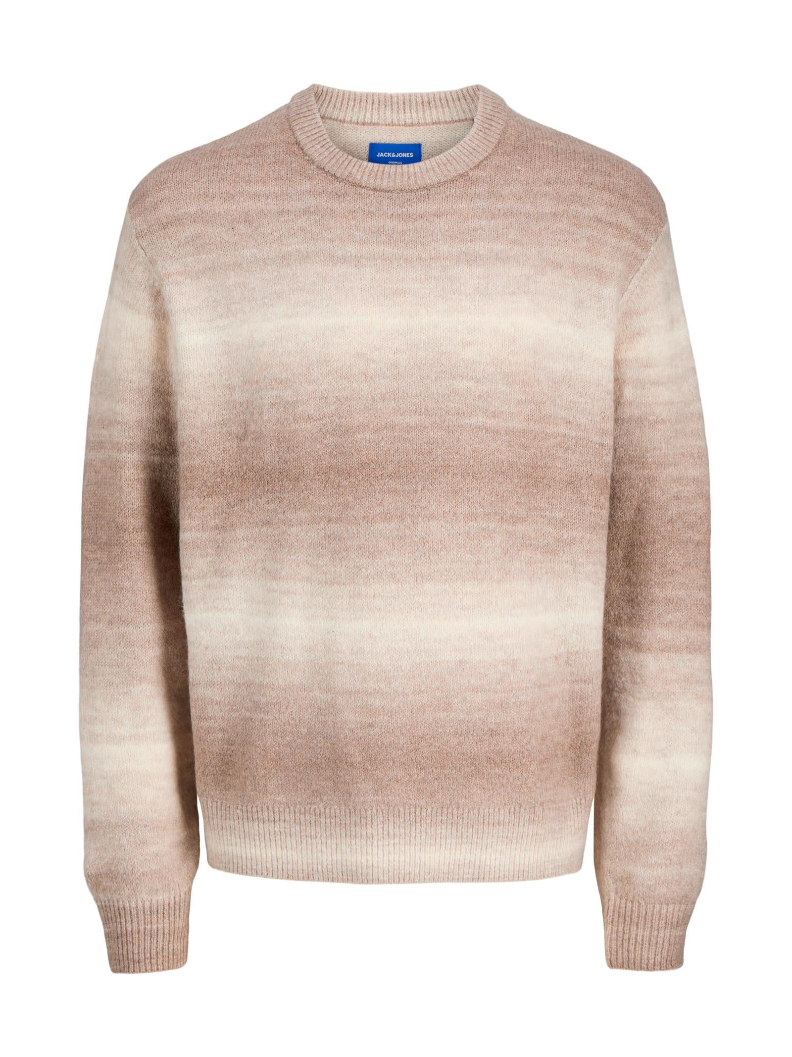 Maglia Jack & Jones Meadows Beige melange 12283641 /Mocha Meringue JACK & JONES 