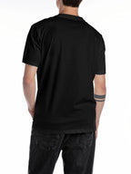 t-shirt m\m basic logo piccolo M3097 098 REPLAY 