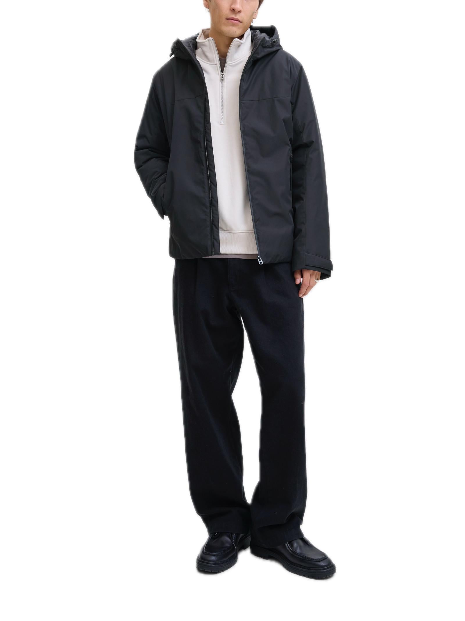 Giubbotto Jack & Jones Brandon Nero 12278762 /Black JACK & JONES 