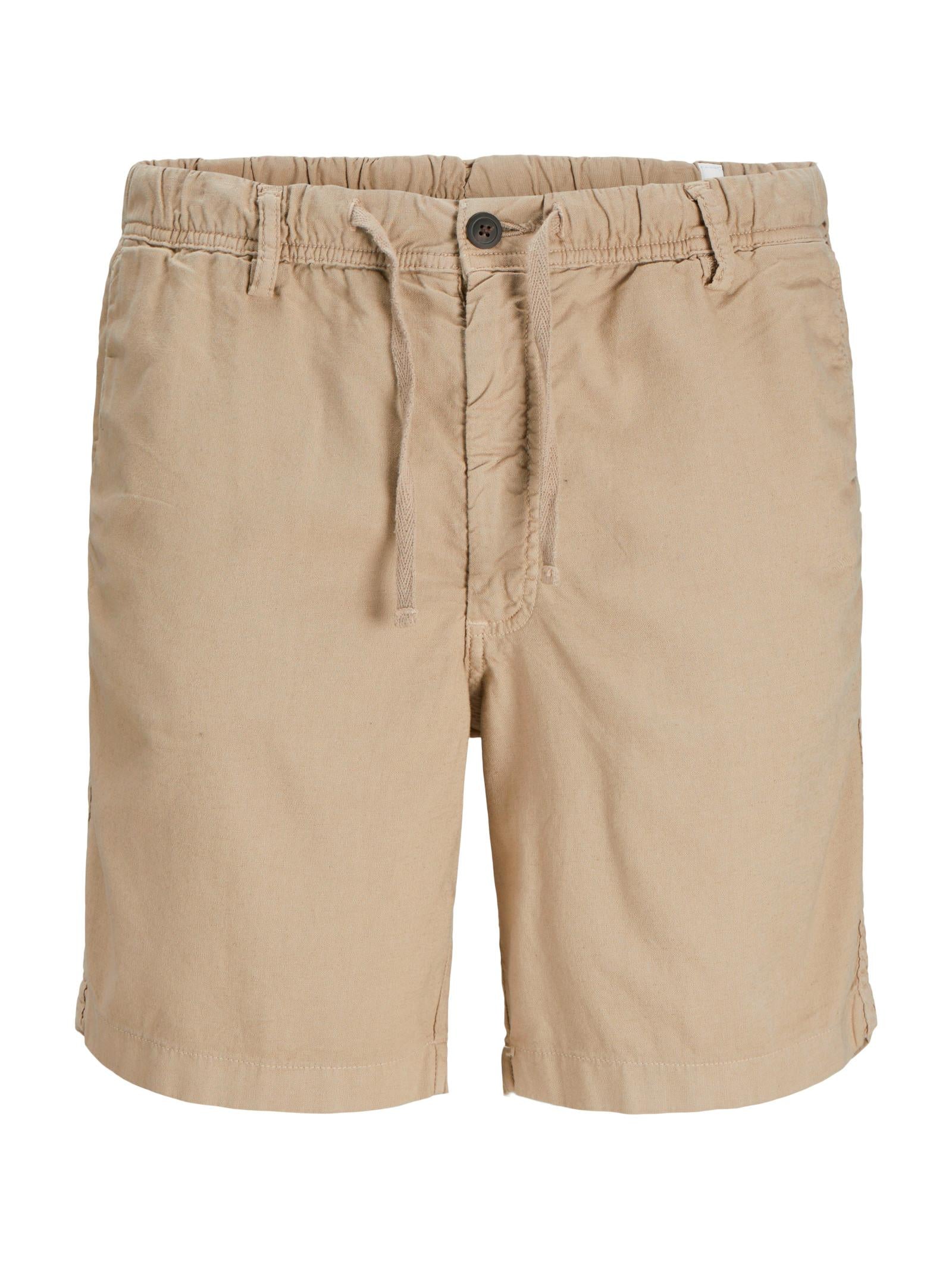 Bermuda Jack & Jones Jaden Beige scuro con coulisse 12274968 /Crockery JACK & JONES 