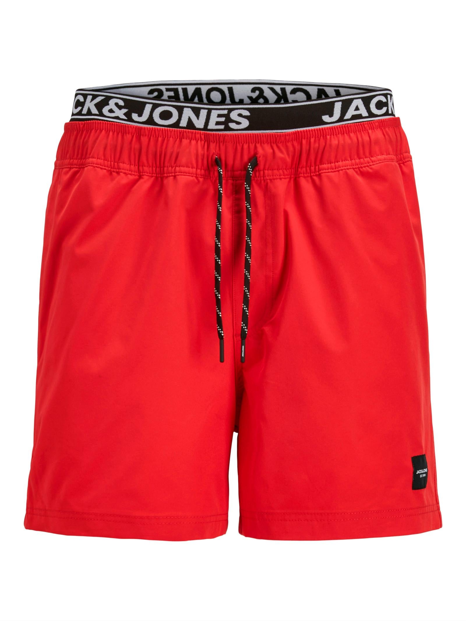 Costume Jack & Jones Maui Rosso con fascia elasticizzata 12272949 /True Red JACK & JONES 