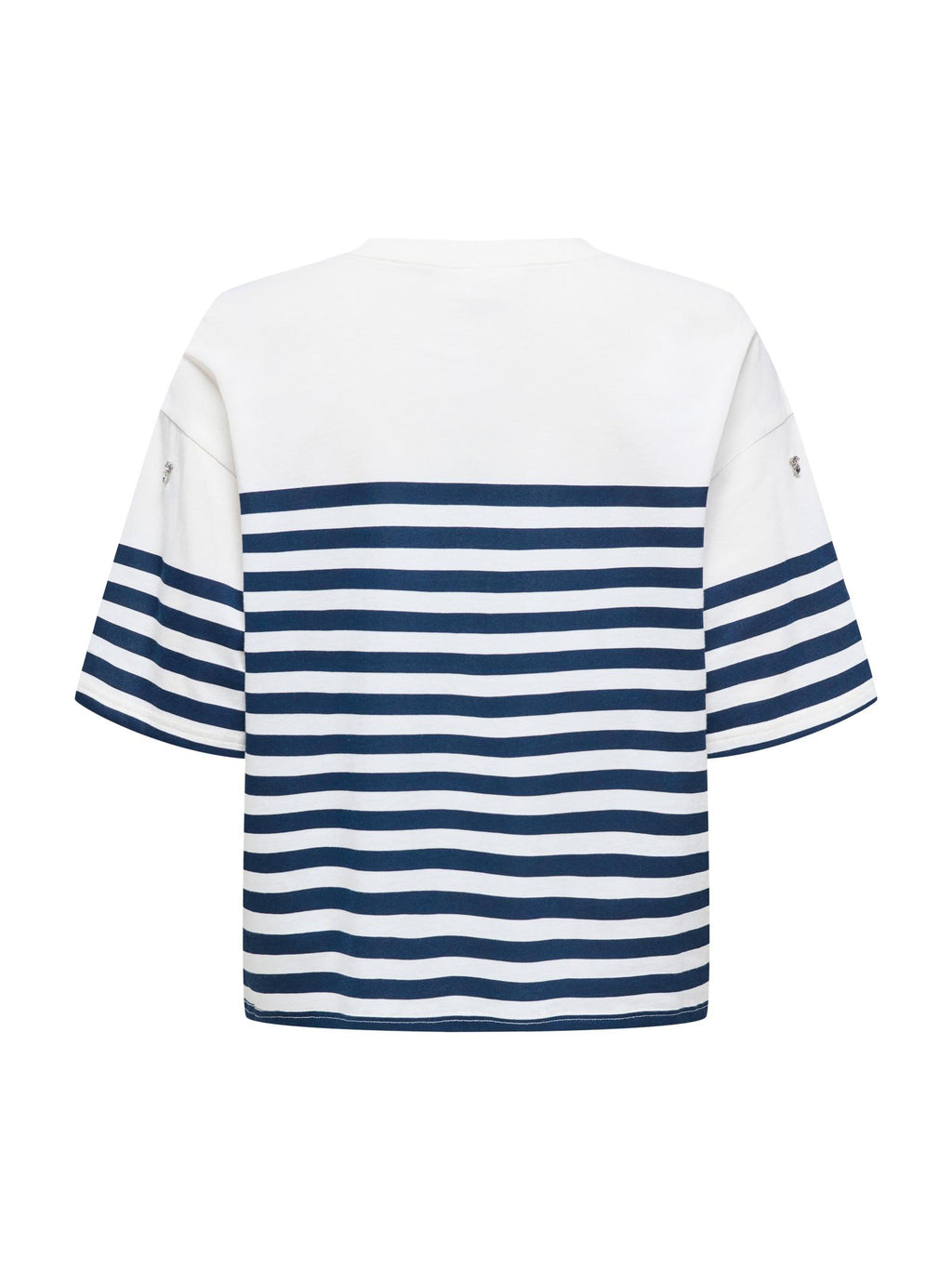 T-shirt Only Alize Blu a righe 15358796 /Night sky Cloud Dancer ONLY 