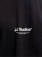 T-shirt Jack & Jones Nero Soho smanicata 12288001 /Black JACK & JONES 