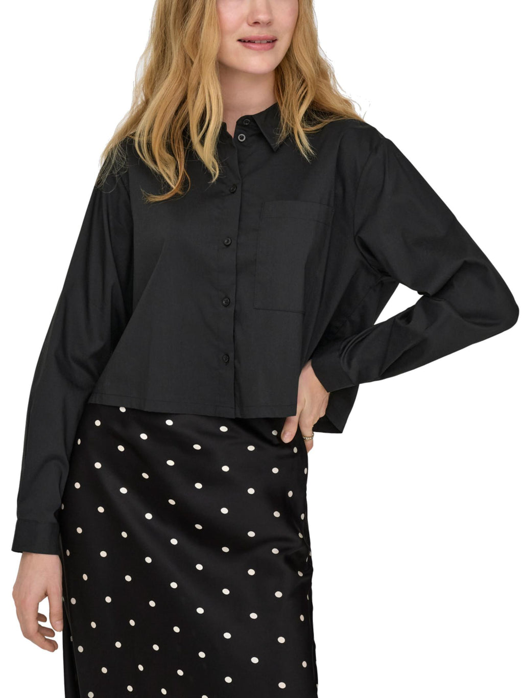 Camicia JDY Nero Mio cropped 15363677 /Black JDY 