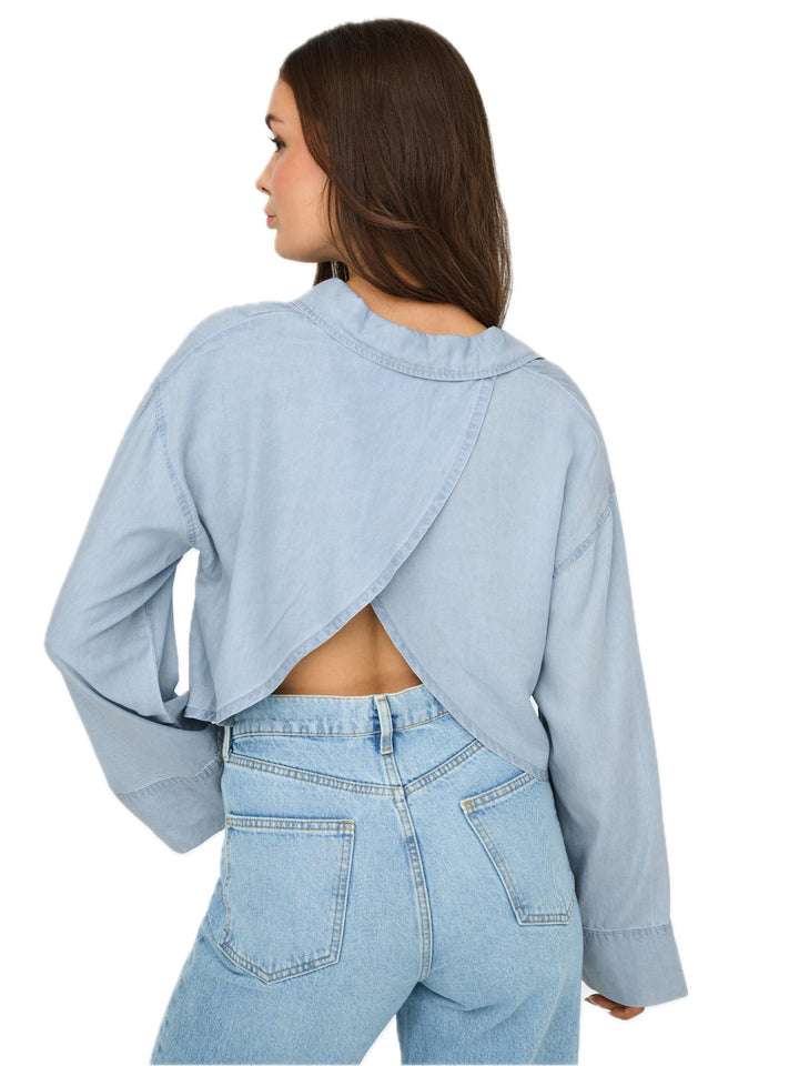 ONLY 15337929/Light Blue Denim