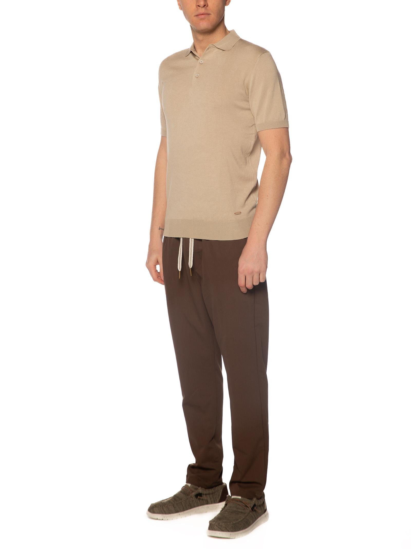 Pantalaccio Gianni Lupo Marrone con elastico GL003BD CHOCOLATE GIANNI LUPO 