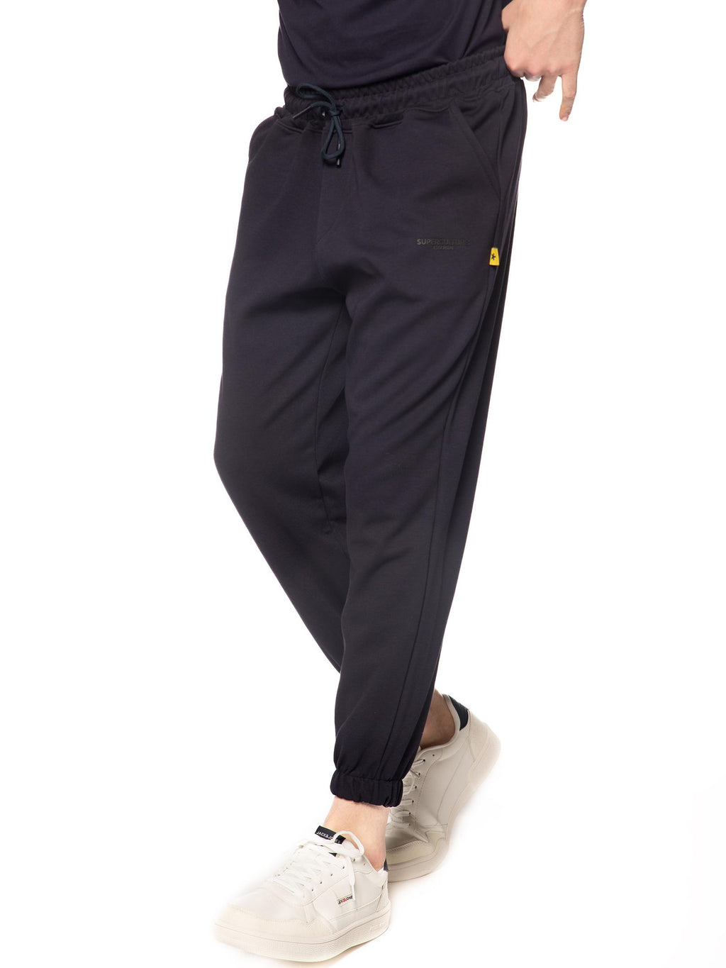 Pantalone Superculture Blu in felpa basic JOG-I BLU SUPERCULTURE 