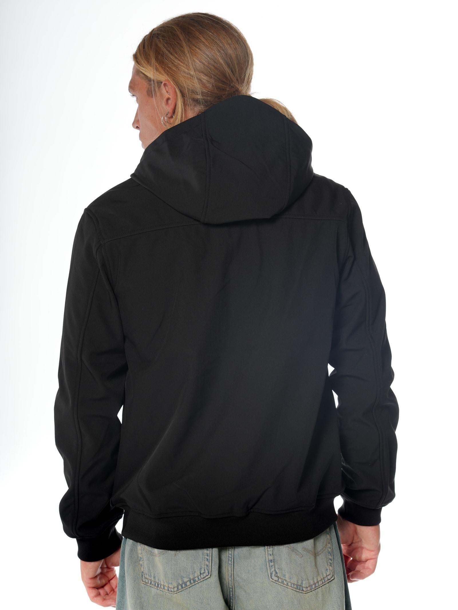 Giubbotto Lyle & Scott Nero in Softshell JK2110V JET BLACK LYLE & SCOTT 