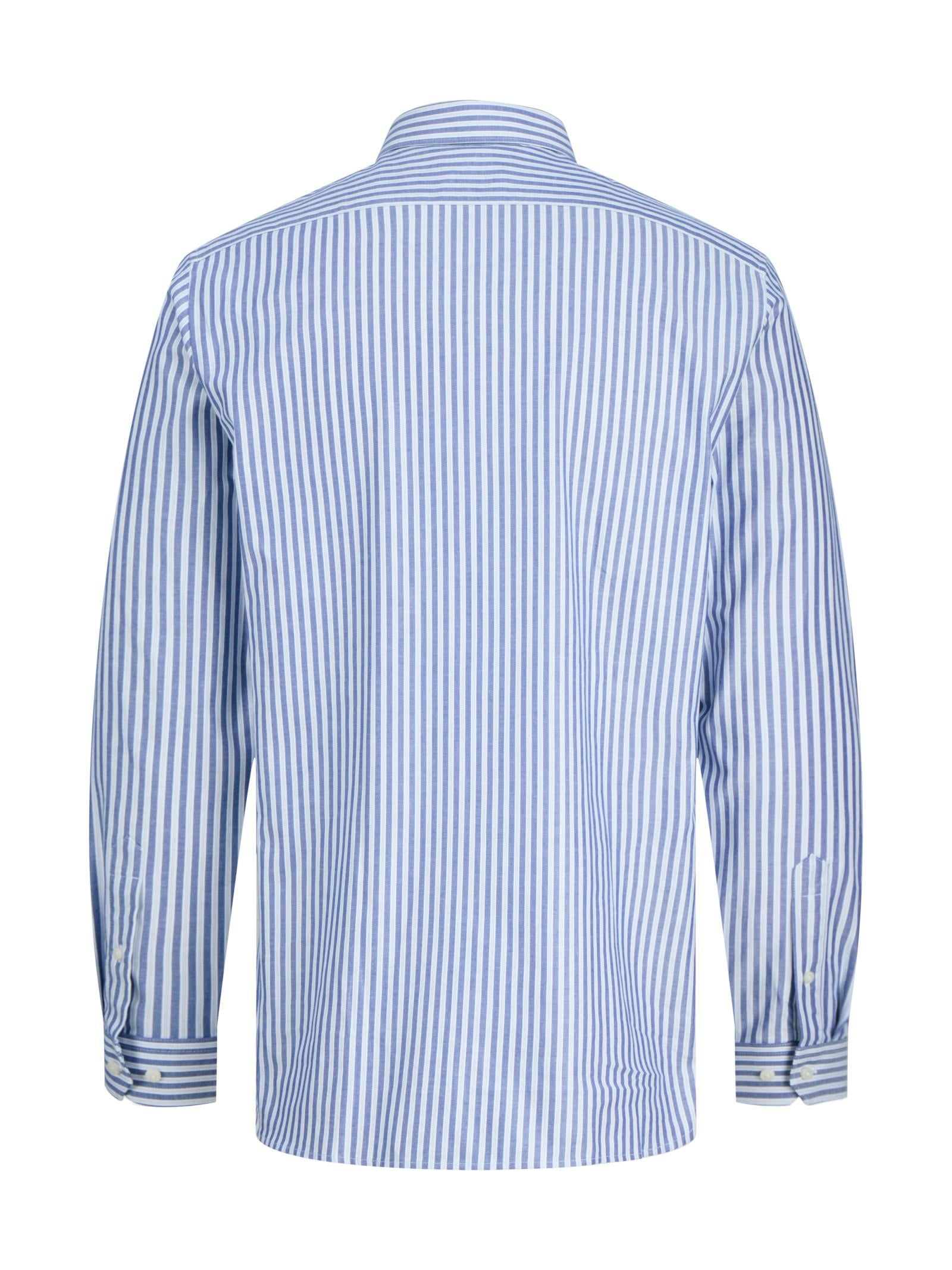 Camicia Jack & Jones Parker Blu Bianco fantasia 12227385 /Black Iris JACK & JONES 