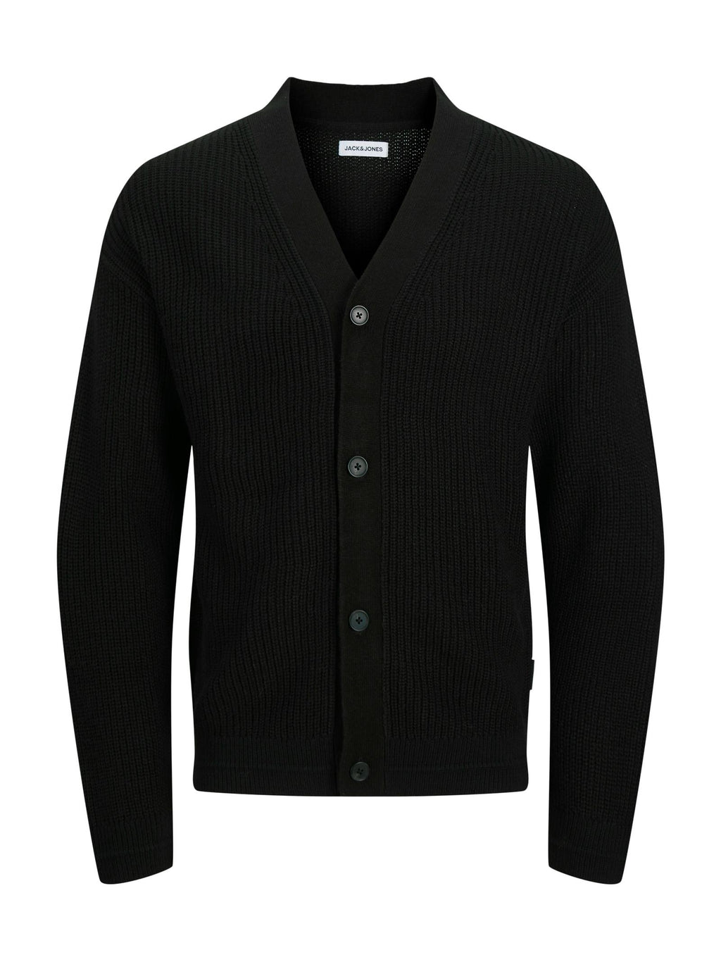 Cardigan in maglia Jack & Jones Connor Nero bottoni 12278960 /Black JACK & JONES 