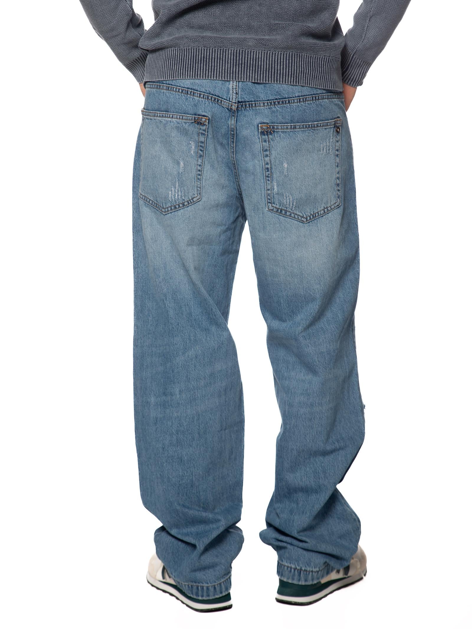 Jeans Gianni Lupo Max Medium Blue strappi GL6503Q MEDIUM BLUE GIANNI LUPO 