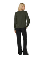 Blusa Only Mika Verde scollo a V 15361191 /Kambaba ONLY 