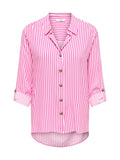 Camicia JDY Rosa bianco Laurel maniche 3/4 15329311 /Pink White JDY 