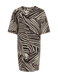 Abito JDY Debbie Marrone fantasia 15358880 /Chocol Sandshell JDY 