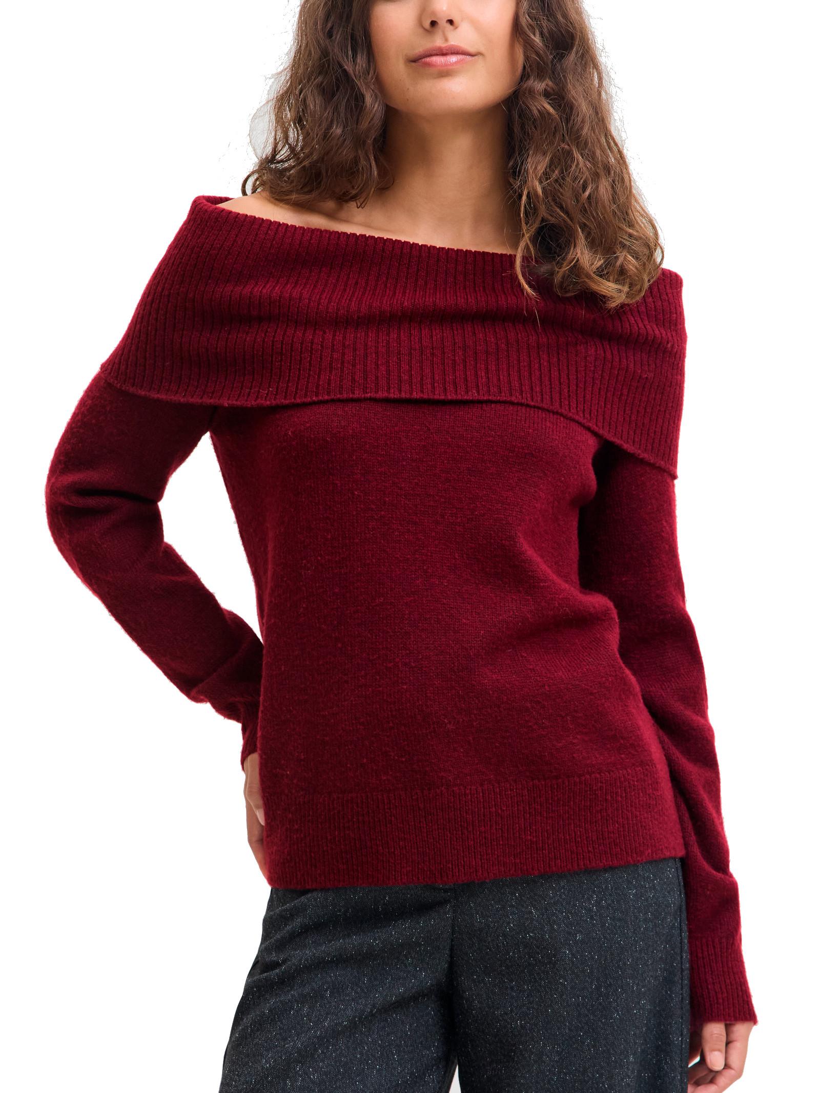 Maglia JJXX Minka Bordeaux Loose 12264129 /Cabernet JJXX 