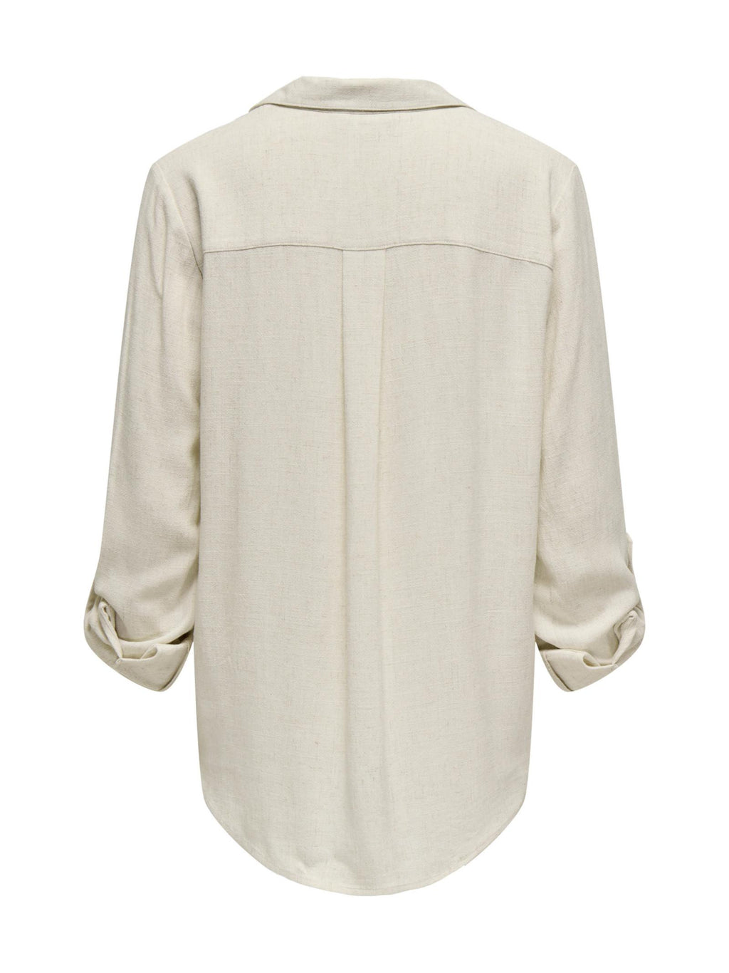 Camicia Only Beige Yasmin misto lino 15349102 /Moonbeam ONLY 