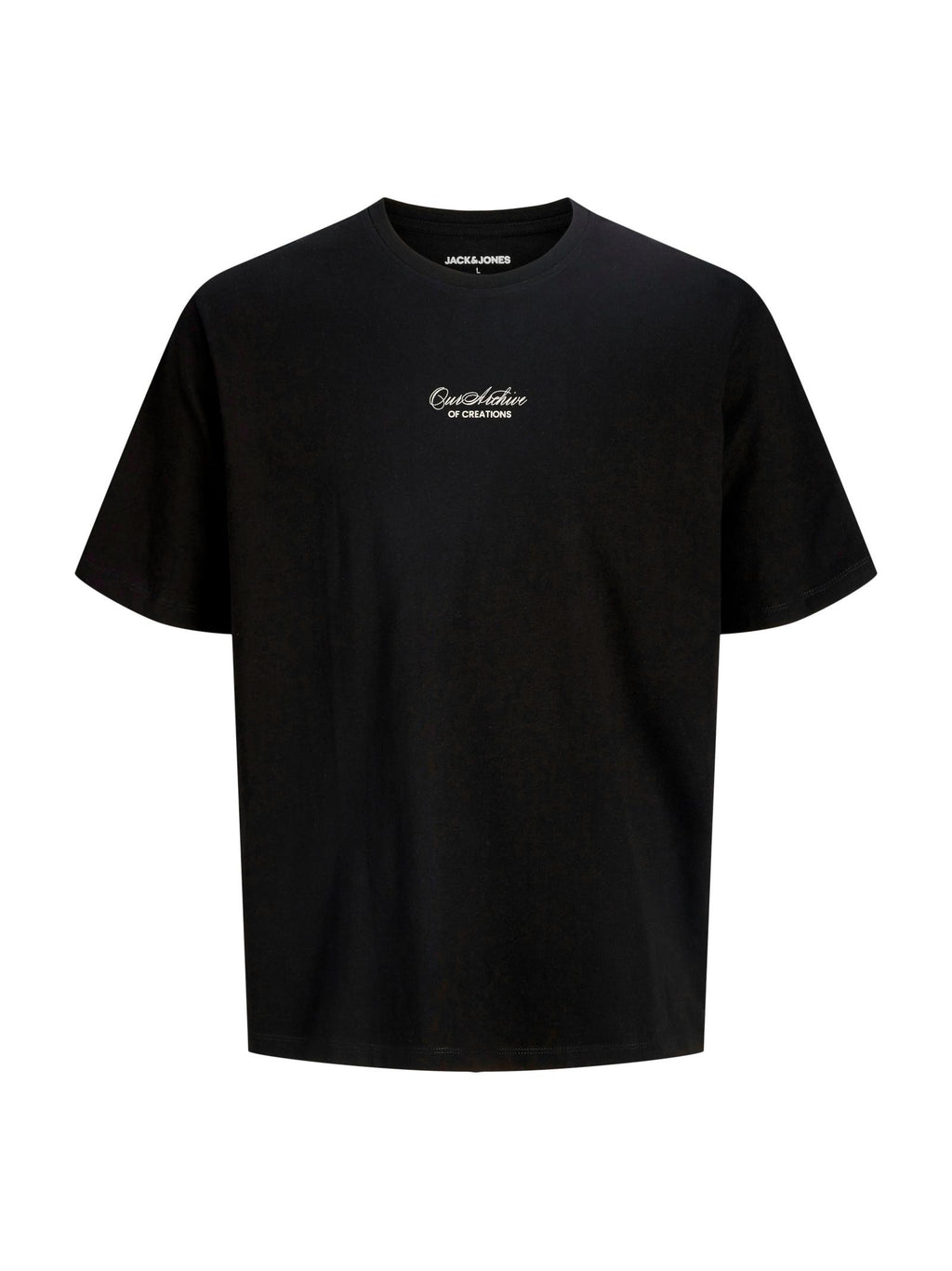 T-shirt Jack & Jones Art Nero stampa 12288095 /Black JACK & JONES 