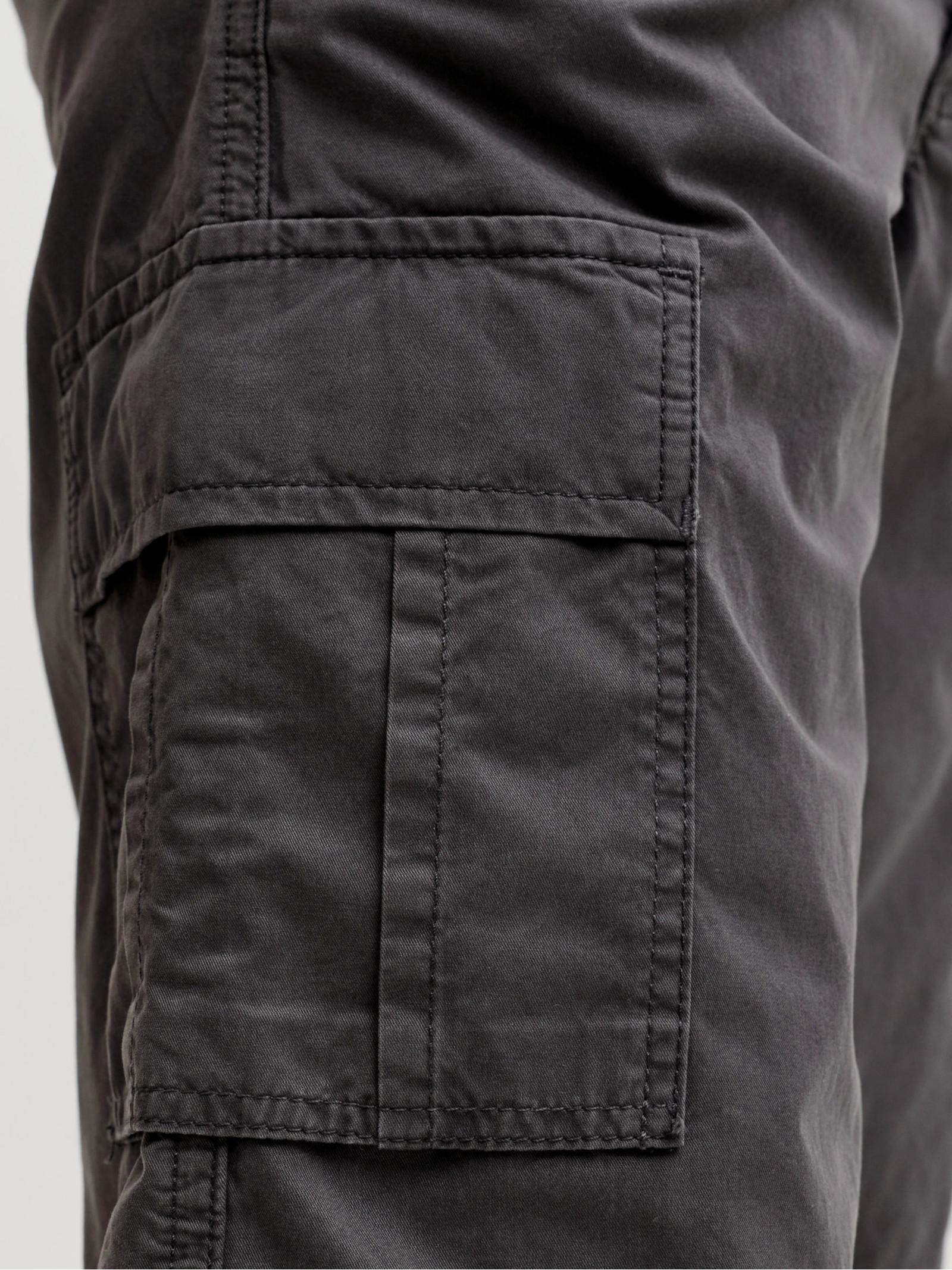 Bermuda Jack & Jones Cole Matty Antracite cargo 12292263 /Asphalt JACK & JONES 