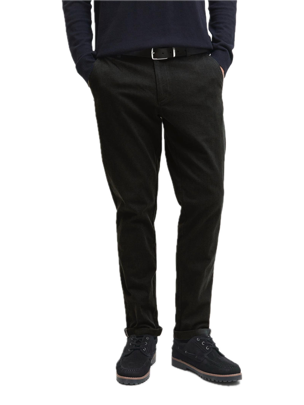 Pantalone Jack & Jones Marco Fury Verde scuro chino slim fit 12206198 /Rosin JACK & JONES 