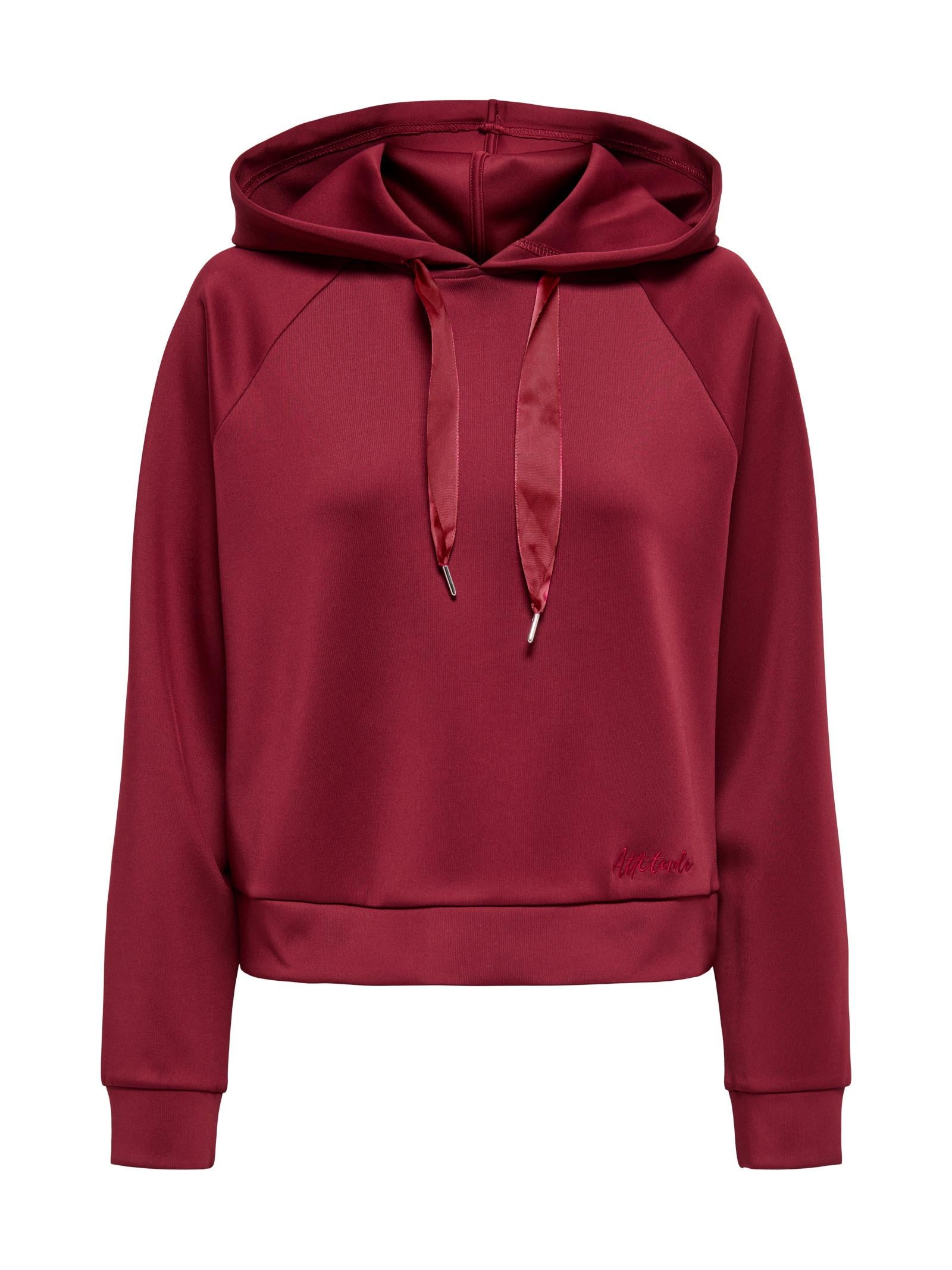 Felpa Only Lue Bordeaux con cappuccio 15352757 /Cabernet ONLY 