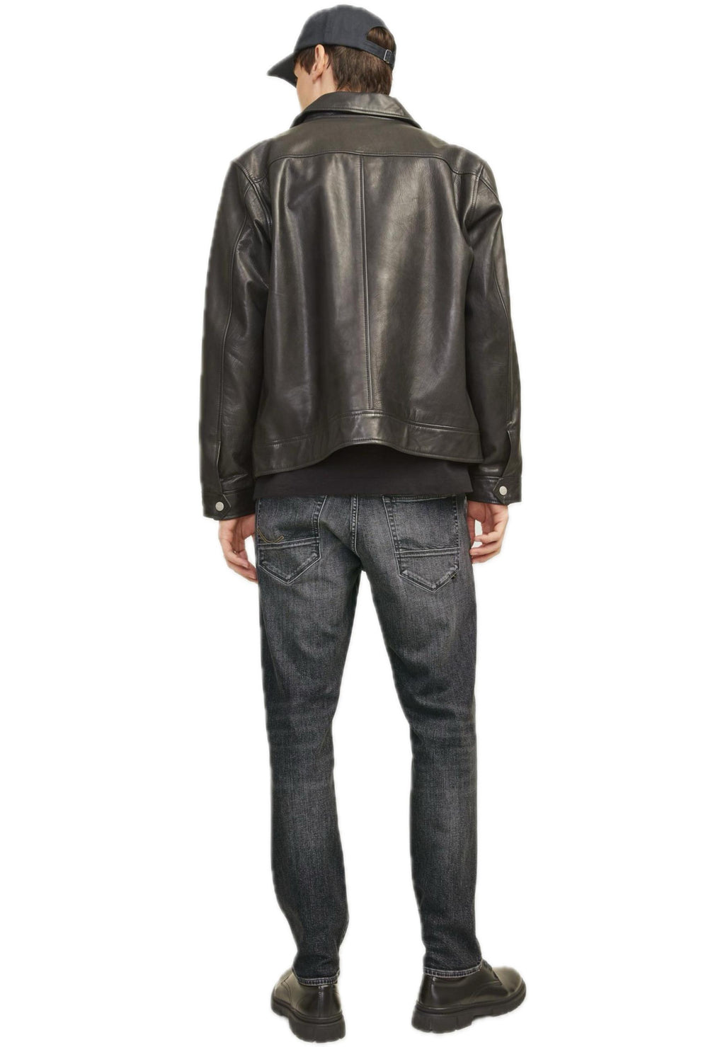 Jeans Jack & Jones Black Denim tapered fit