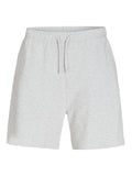 Bermuda Jack & Jones Grigio corti in felpa 12268448 /White Melange JACK & JONES 