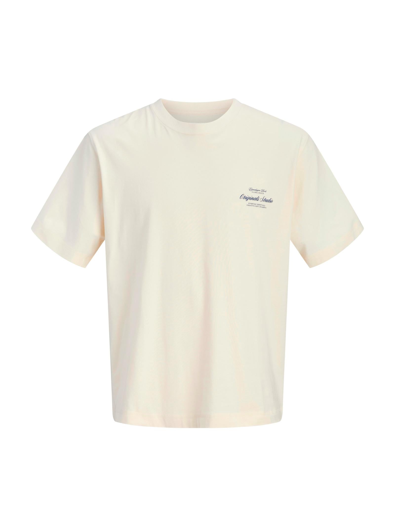 T-shirt Jack & Jones Crema Ebro relaxed 12282898 /Antique White JACK & JONES 