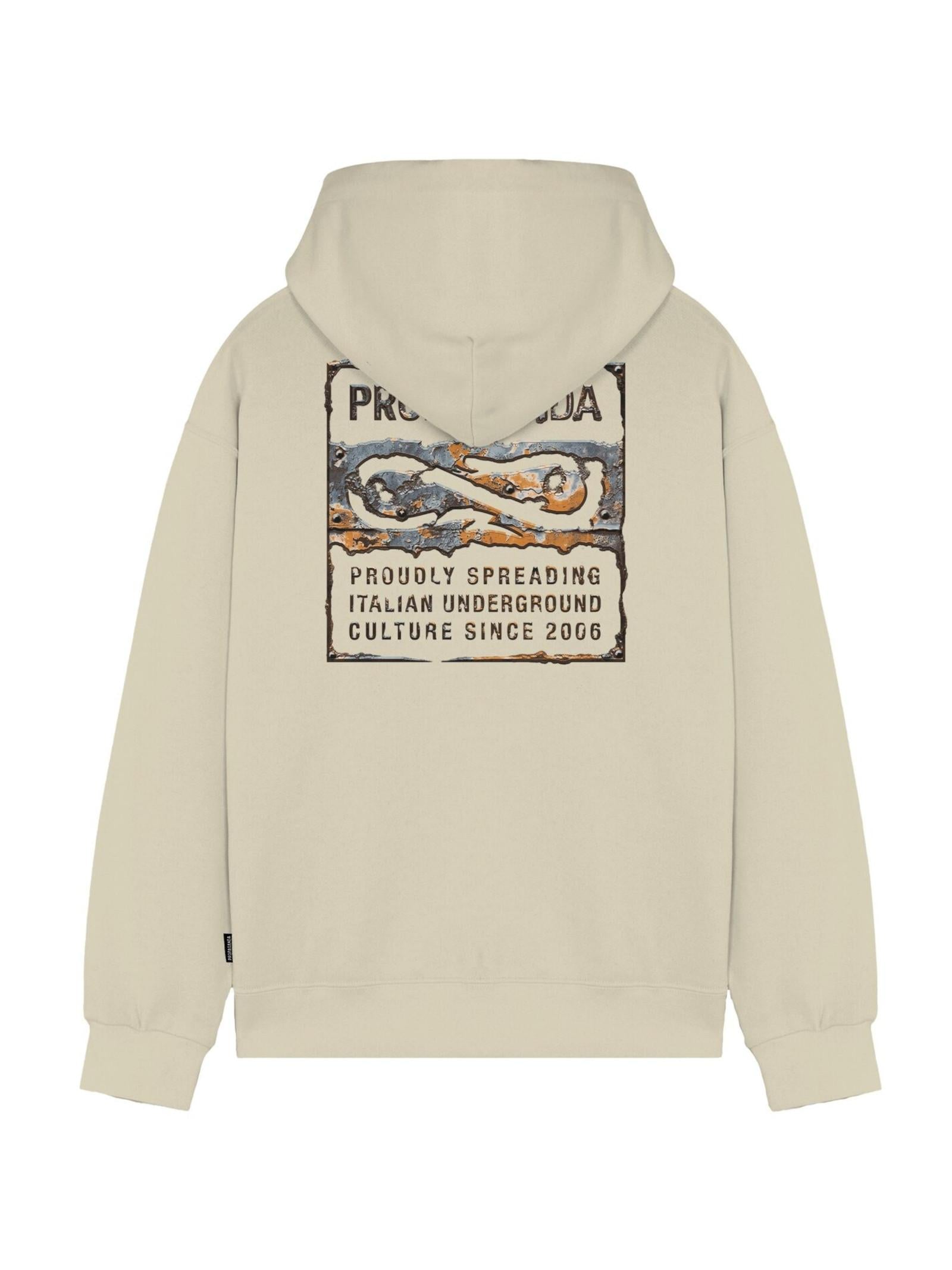 Felpa Propaganda Beige Label rust FE539 BEIGE PROPAGANDA 