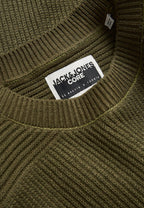 Maglia Jack & Jones Verde girocollo