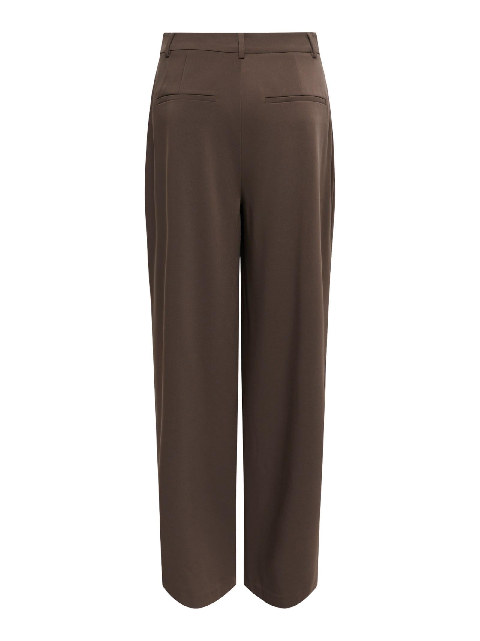 Pantalone Only Beige Dove Wide 15363801 /Chocolate Martini ONLY 