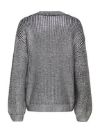 Maglia Only Kama Nero tessuto lucido 15352105 /Black ONLY 