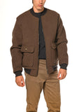 Bomber Mentore Marrone con tasche NEWMAGNUM STONE MENTORE 