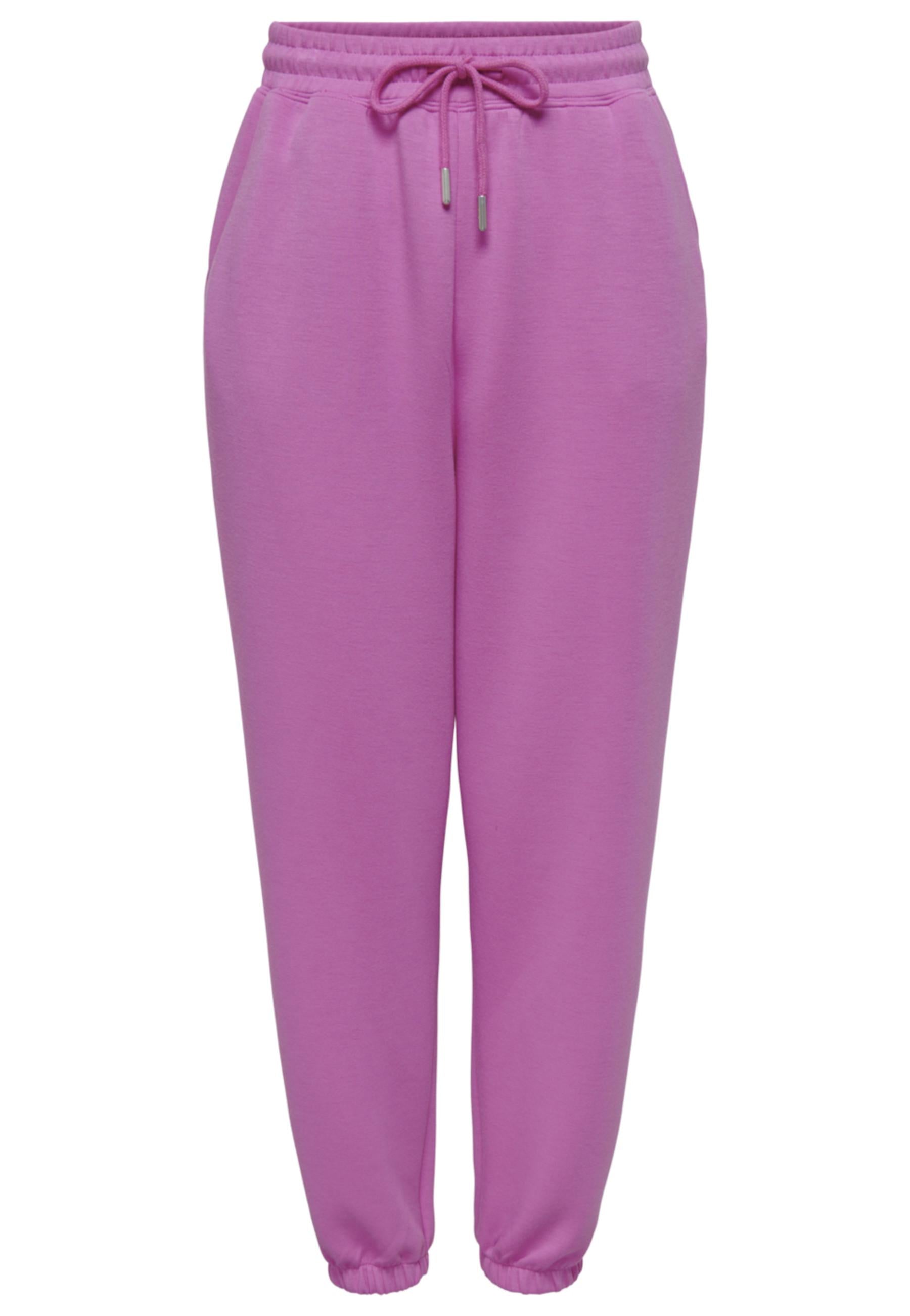 Pantalone Only Rosa in felpa