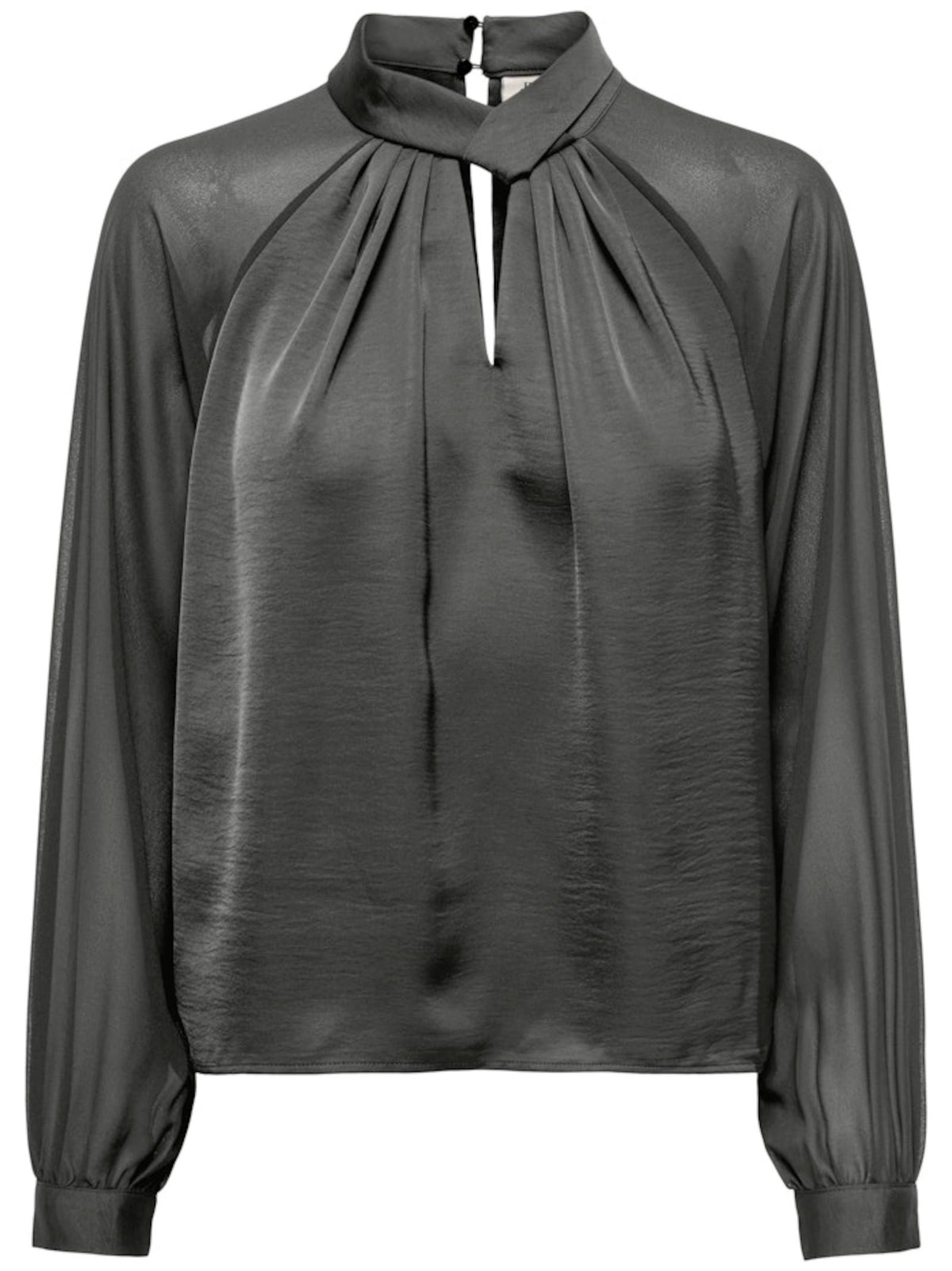 Blusa JDY Antracite manica lunga