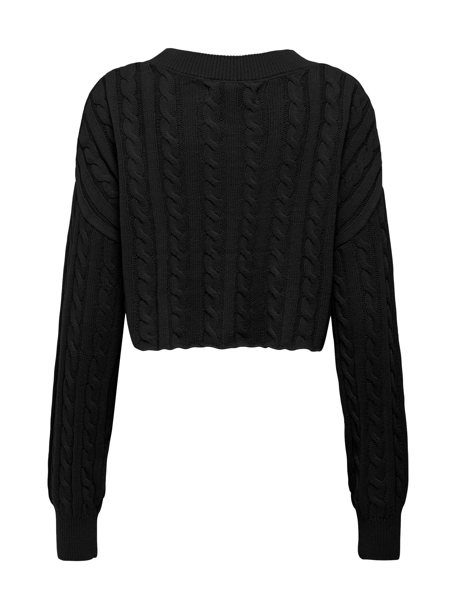 Maglia Only Birtie Nero Cropped 15350742 /Black ONLY 