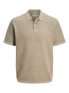 Polo Jack & Jones George Beige a manica corta 12268281 /Coriander JACK & JONES 