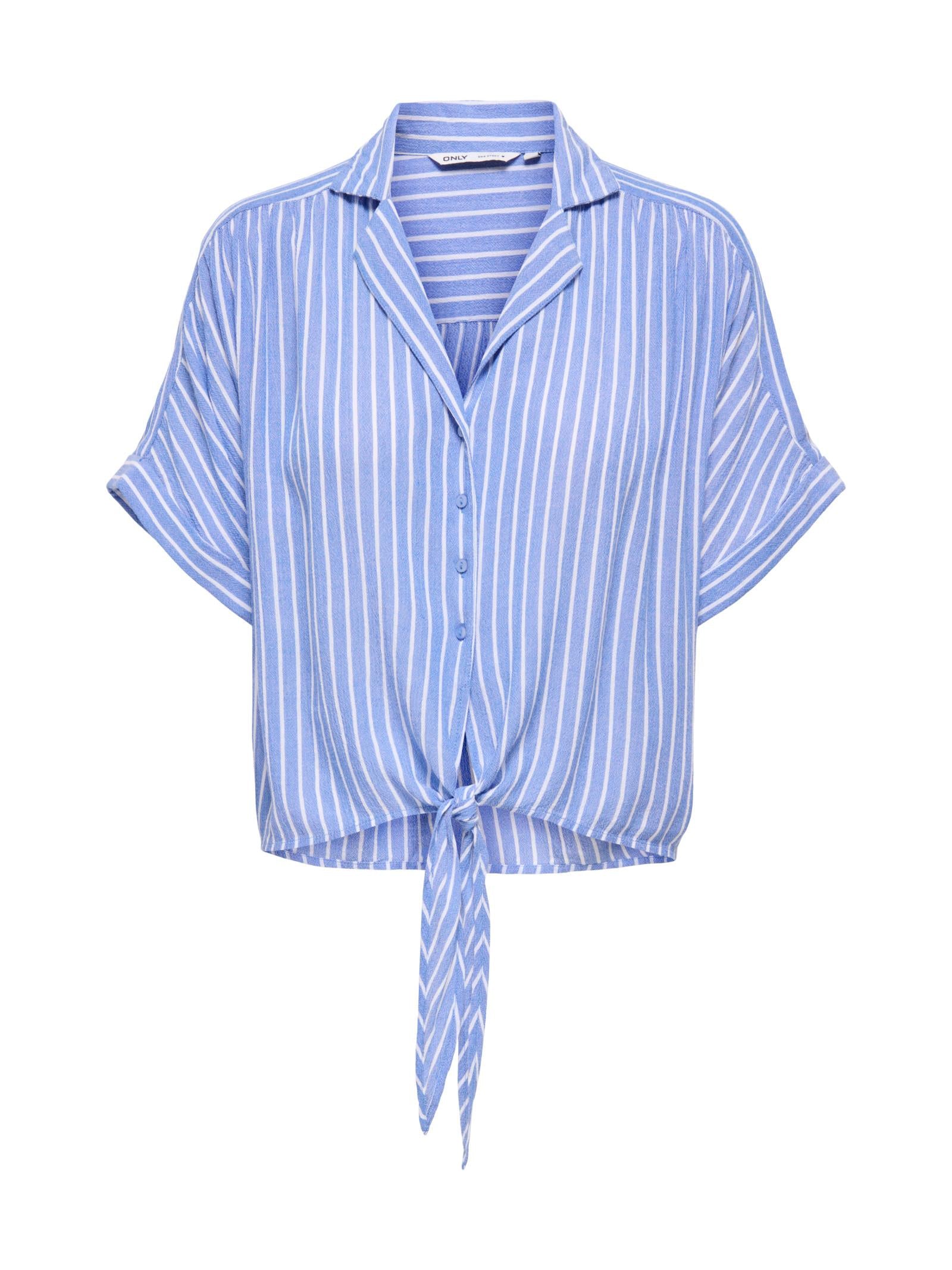 Camicia Only Azzurro Paula cropped 15281497 /Ultramarine ONLY 