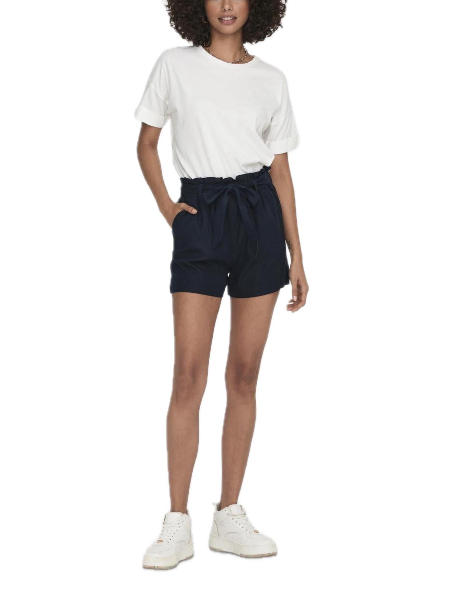 Shorts Jacqueline De Yong Say Blu in lino 15225921 /Sky Captain JDY 