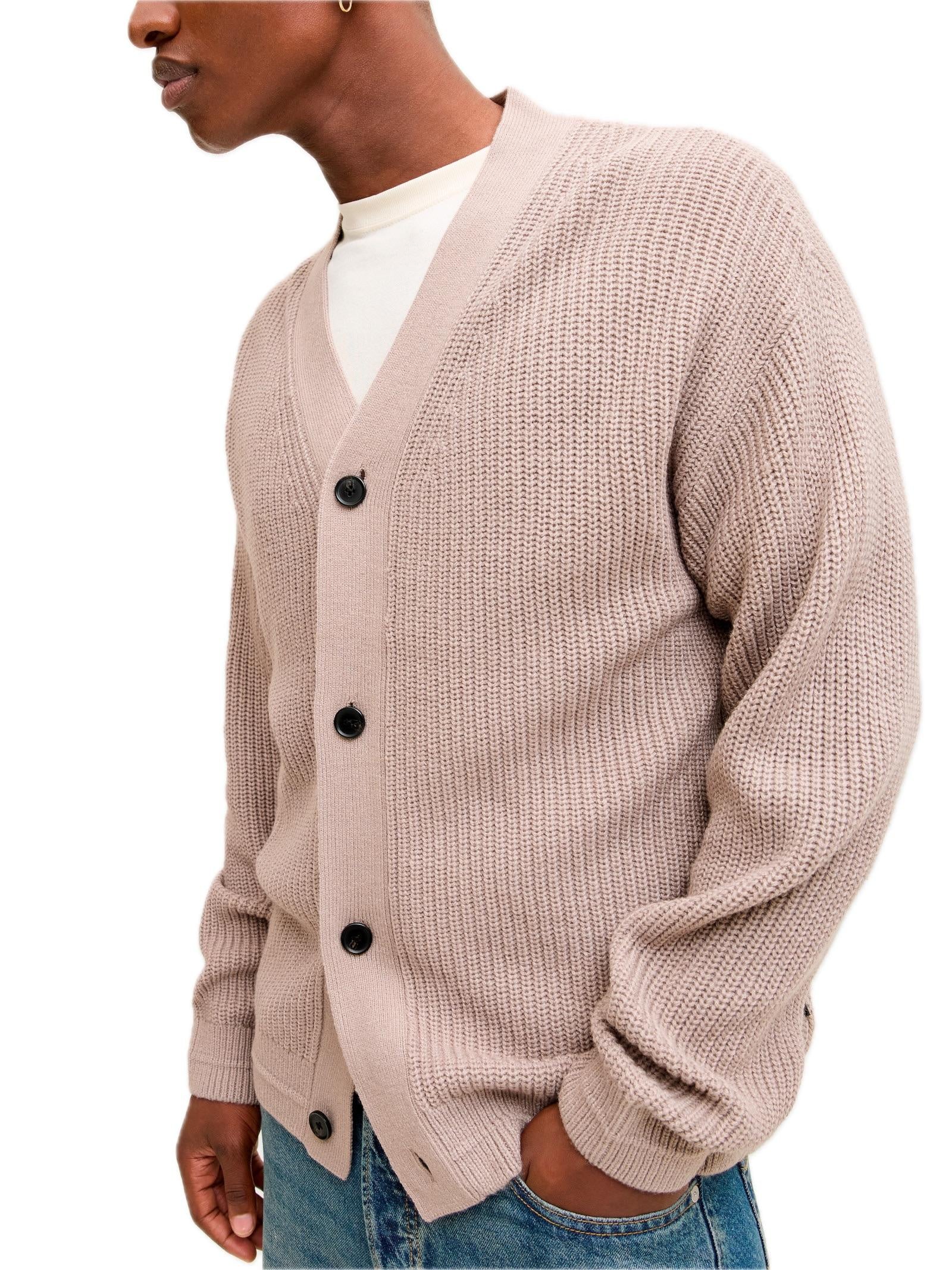 Cardigan in maglia Jack & Jones Connor Tortora bottoni 12278960 /Atmosphere JACK & JONES 