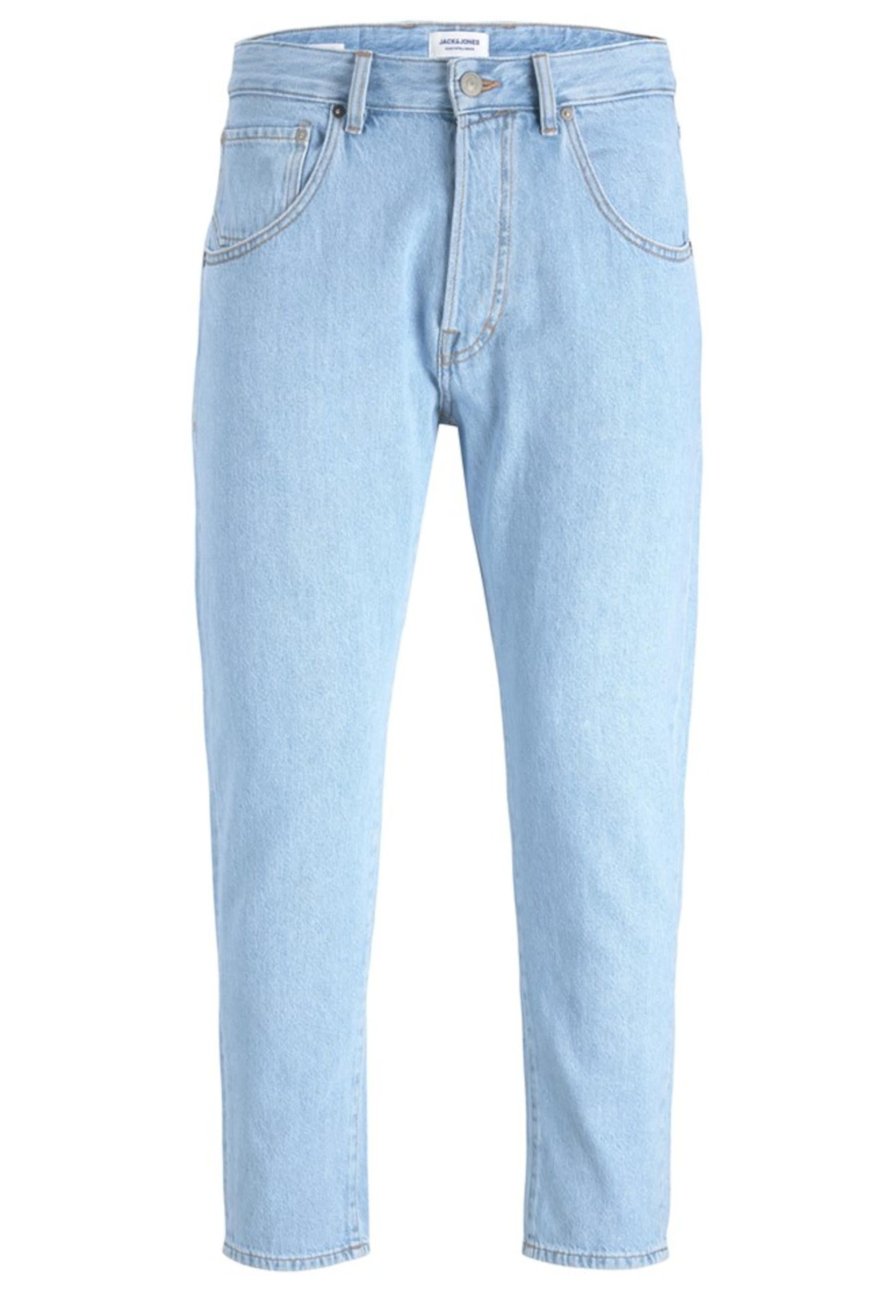 Jeans Jack & Jones Light Blue Denim cropped
