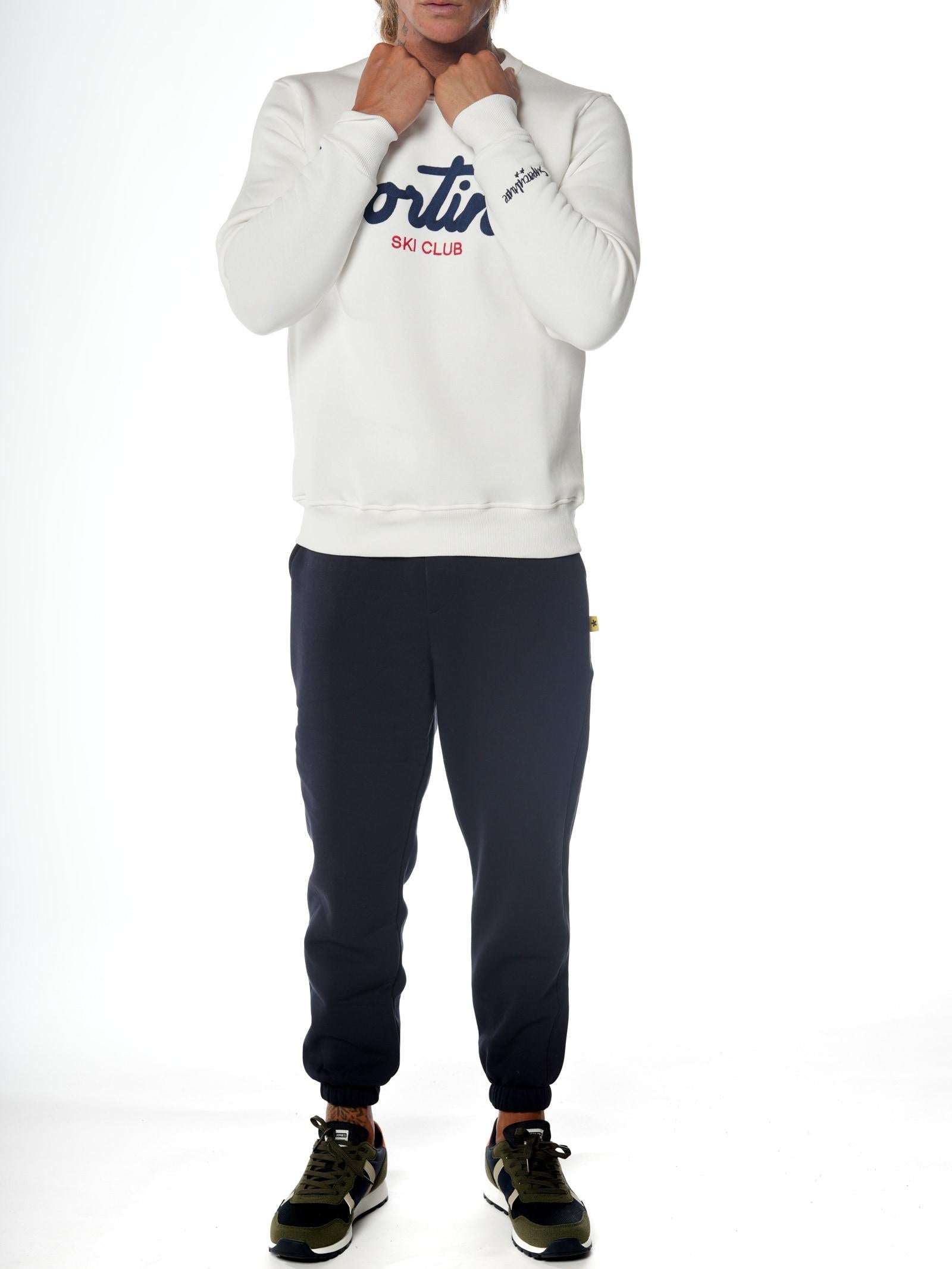 Pantalone Superculture Blu in felpa basic JOG BLU SUPERCULTURE 