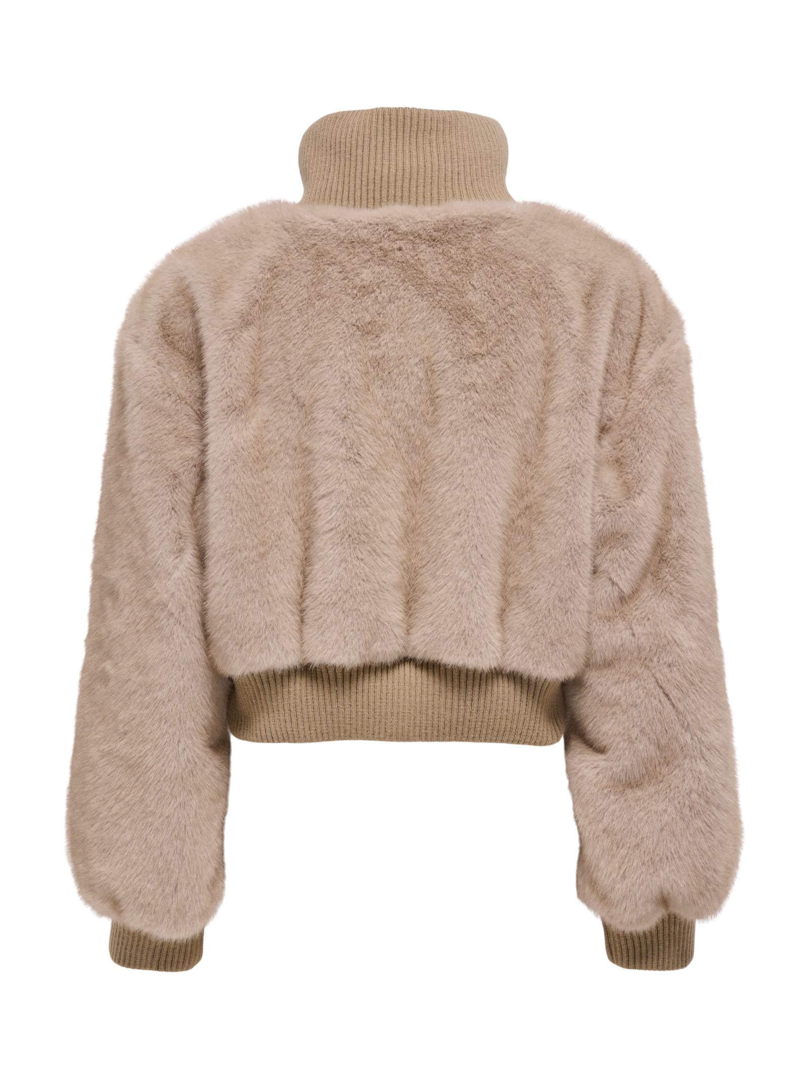 Giubbotto Only Wicky Beige collo alto 15349157 /String ONLY 