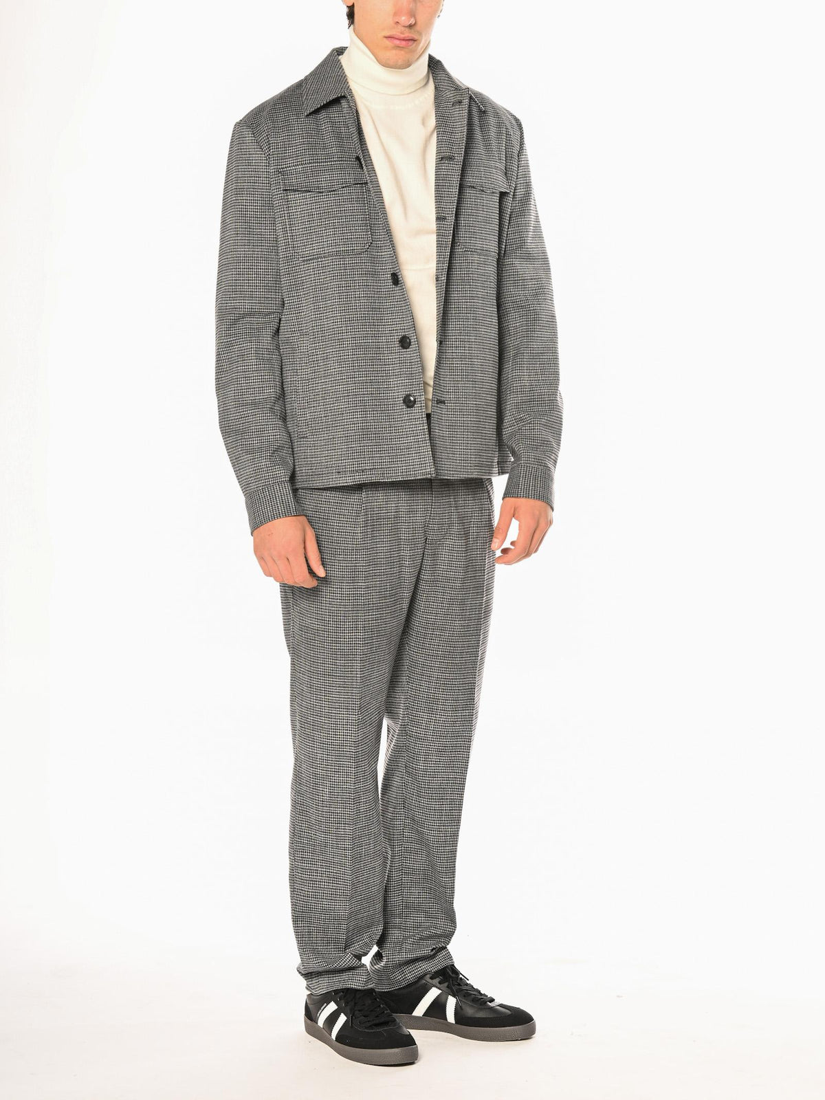 Pantalaccio Seinse Antracite pied poul PSI1458 NERO SEINSE 