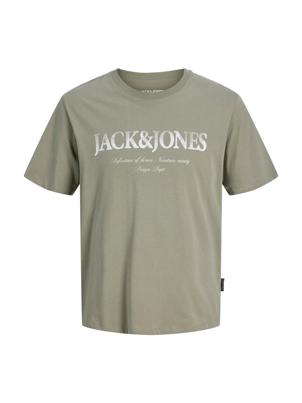 T-shirt Jack & Jones Devin Verde con stampa 12290173 /Vetiver JACK & JONES 