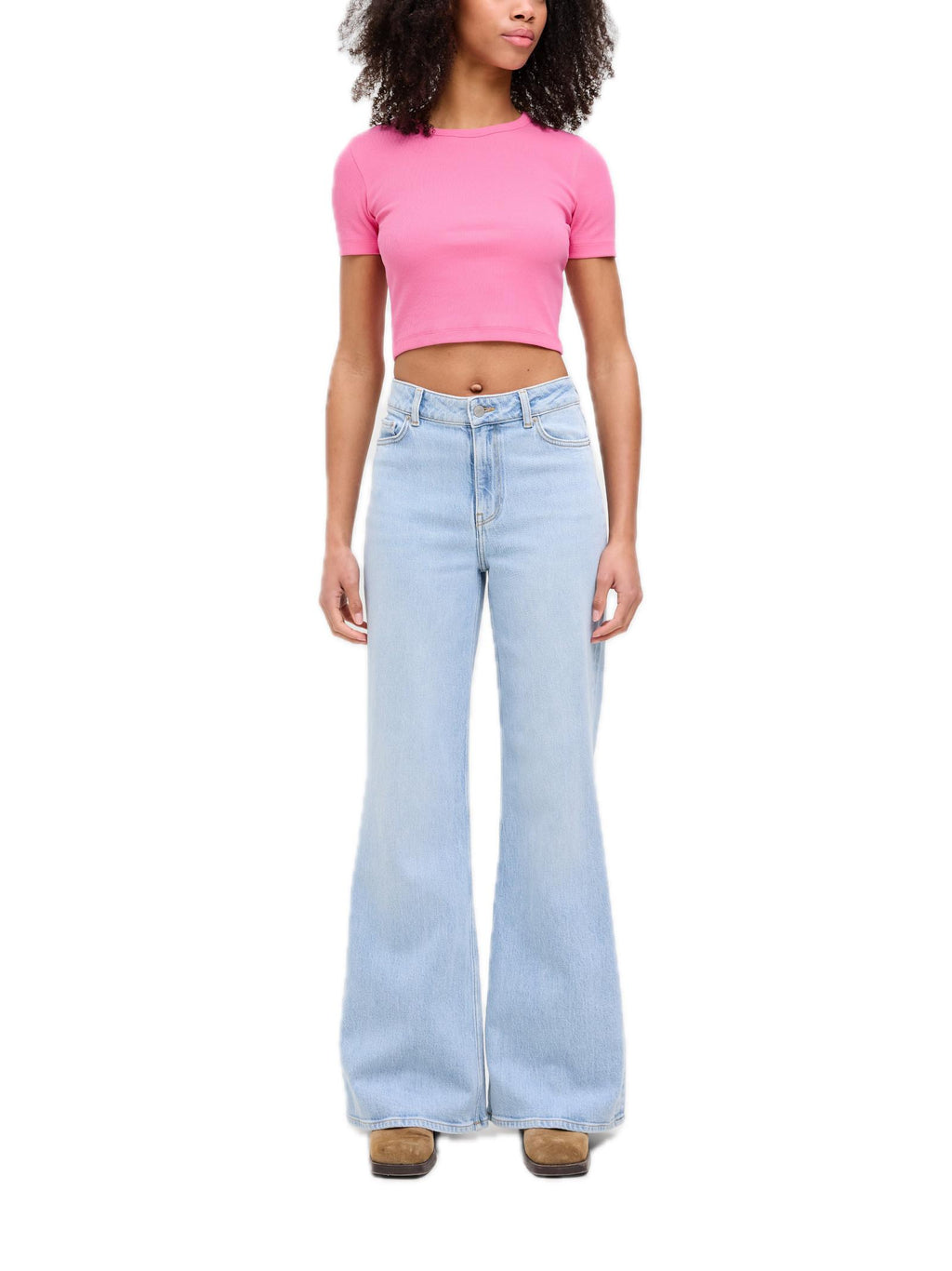 T-shirt JJXX Rosa Florie manica corta 12217164 /Morning Glory JJXX 