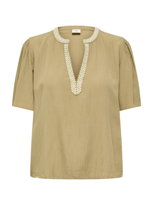 Blusa JDY Beige Liva scollo a V 15373083 /Petrified Oak JDY 
