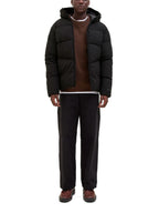 Piumino Jack & Jones Global Nero con cappuccio 12283517 /Black JACK & JONES 