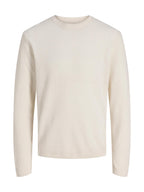 Maglia Jack & Jones Devin Bianco a girocollo 12288420 /Cloud Dancer JACK & JONES 